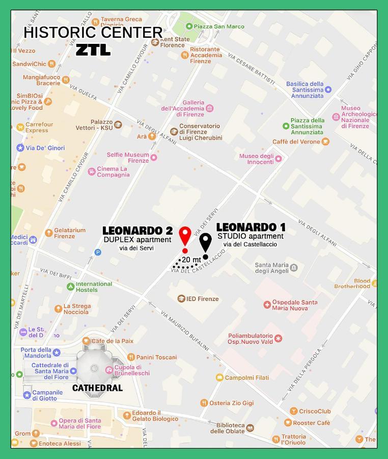 Leonardo Suites 佛罗伦萨 外观 照片